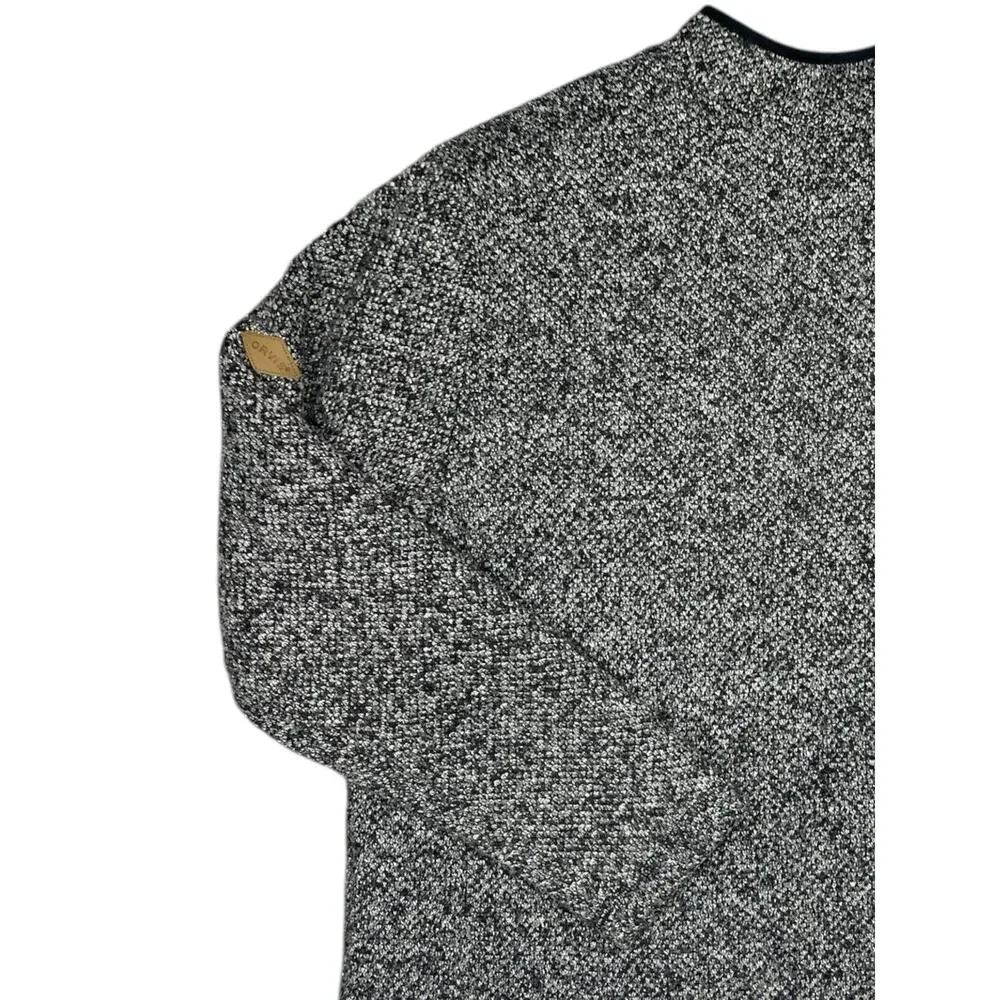 Orvis XL Gray Sherpa Fleece 1/4 Zip Pullover Outdoor Sweater Warm Soft